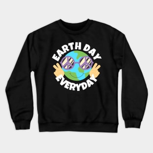 Earth Day Everyday Crewneck Sweatshirt